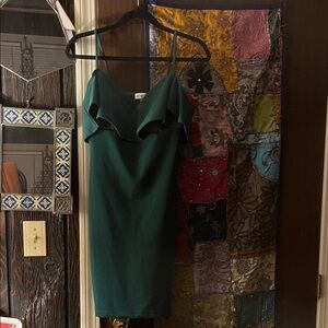 Emerald Sundae Strapless Green Dress